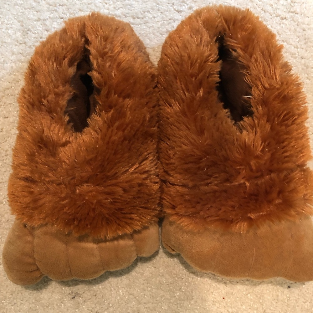 New Plush animal slippers-medium